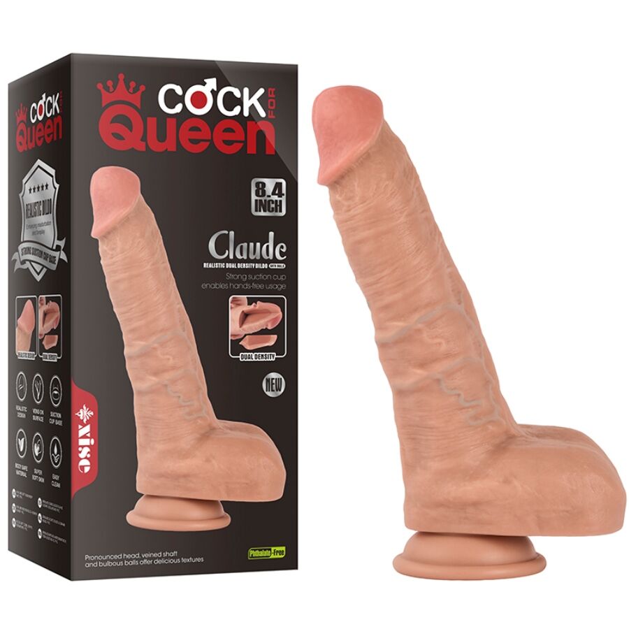 XISE - CLAUDE GODE RÉALISTE DOUBLE DENSITÉ 16,5 CM – Image 6
