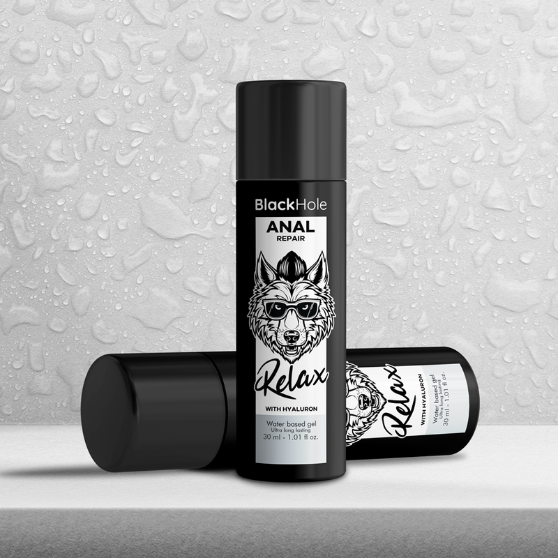 BLACK HOLE - RÉPARATION ANALE RELAX À BASE D'EAU AVEC HYALURON 30 ML – Image 6
