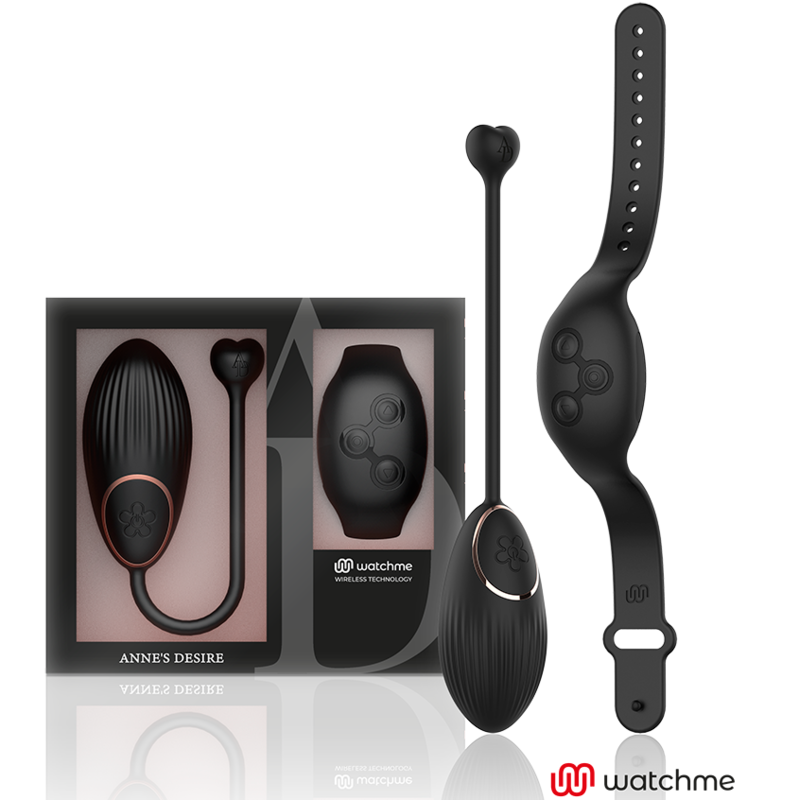 ANNE'S DESIRE - EGG TÉLÉCOMMANDE WATCHME NOIR