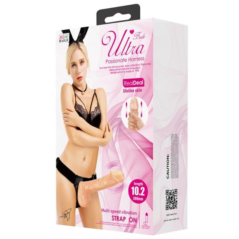 BAILE - HARNAIS DE ULTRA PASSIONNÉE 26 CM NATUREL – Image 7