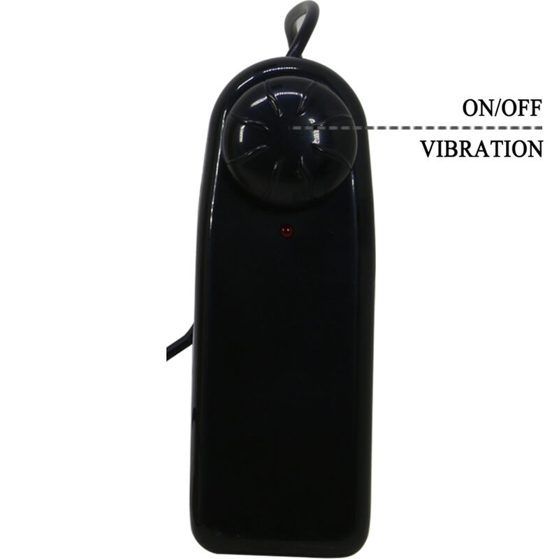 PRETTY LOVE - STARKS SLIP HARNAIS DILDO VIBRANT MULTI-VITESSES 17,5 CM MARRON CLAIR – Image 7