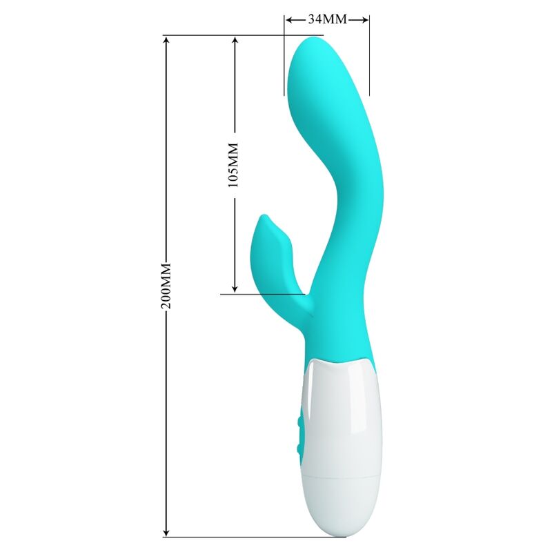 PRETTY LOVE - VIBRATEUR BRIGHTY G-SPOT VERT AQUA – Image 7