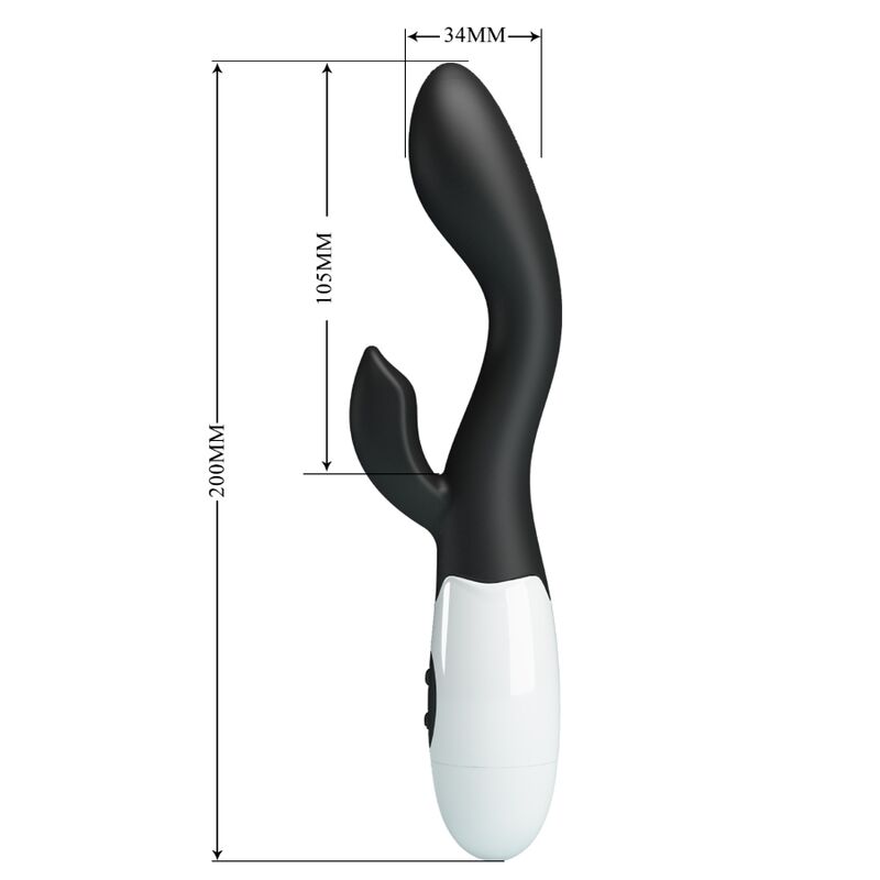 PRETTY LOVE - BRIGHTY VIBRATEUR POINT G NOIR – Image 7