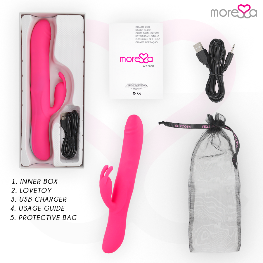 MORESSA - SILICONE RECHARGEABLE DE QUALITÉ SUPÉRIEURE WARREN – Image 7