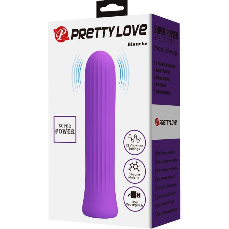 PRETTY LOVE - BLANCHE VIBRATEUR STIMULATEUR LILAS – Image 7