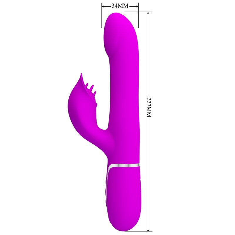 PRETTY LOVE - VIBRATEUR RABBIT PERLES VIOLET – Image 7
