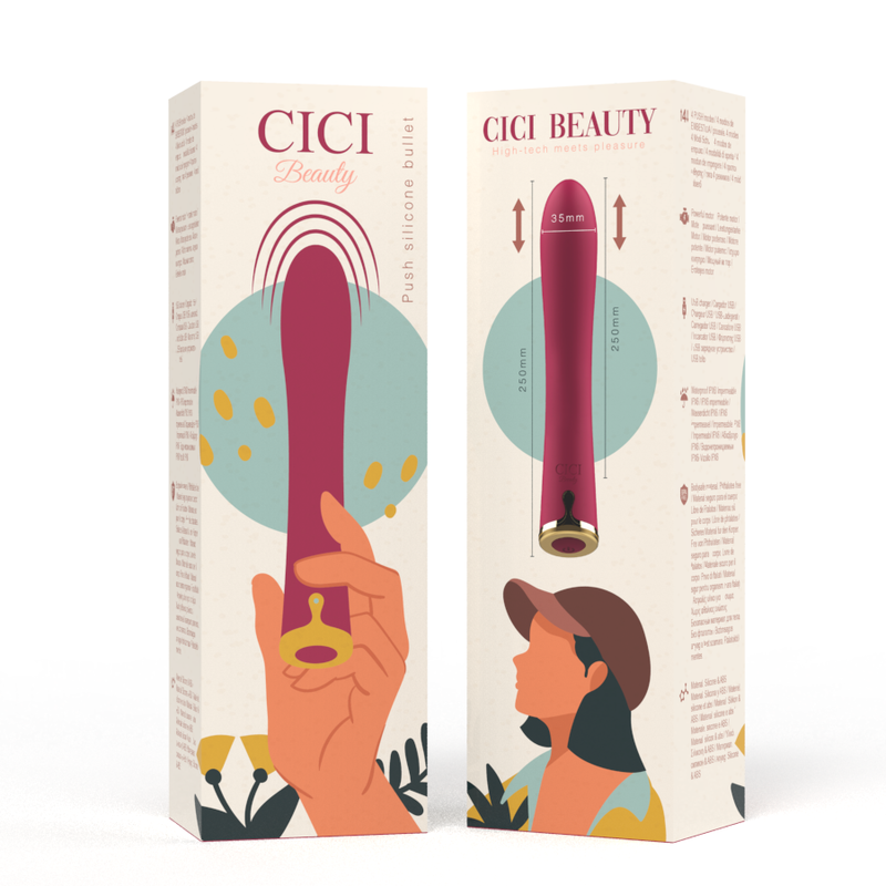 CICI BEAUTY - PREMIUM PUSH BULLET EN SILICONE – Image 7