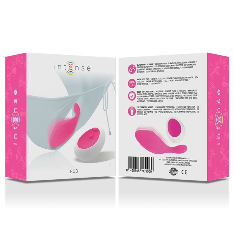 INTENSE - ROB PANTIE TÉLÉCOMMANDE ROSE – Image 7