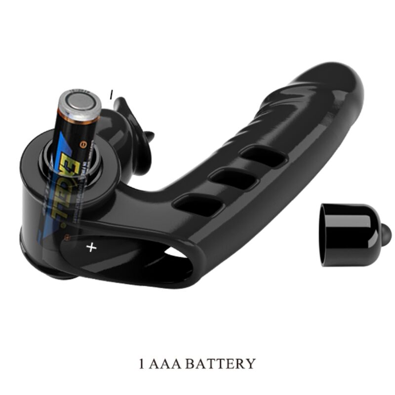 PRETTY LOVE - COUVERCLE DE DOIGT VIBRATEUR CORBIN NOIR – Image 7