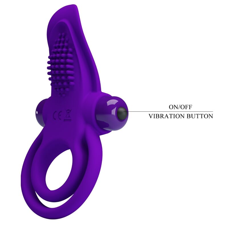PRETTY LOVE - ANNEAU PÉNIS VIBRANT VIOLET – Image 7