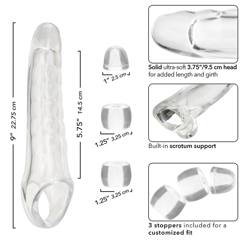 CALEXOTICS - MAXX EXTENSEUR DE PÉNIS RÉGLABLE TRANSPARENT – Image 7