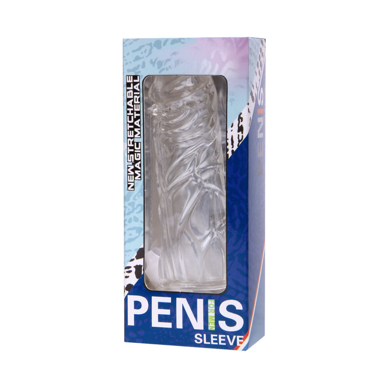 BAILE - COUVERCLE DE PÉNIS EN SILICONE TRANSPARENT 13 CM – Image 7