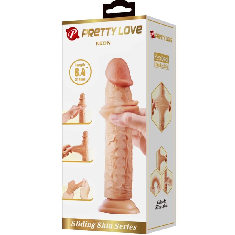 PRETTY LOVE - GODE RÉALISTE KEON 21 CM CHAIR – Image 7