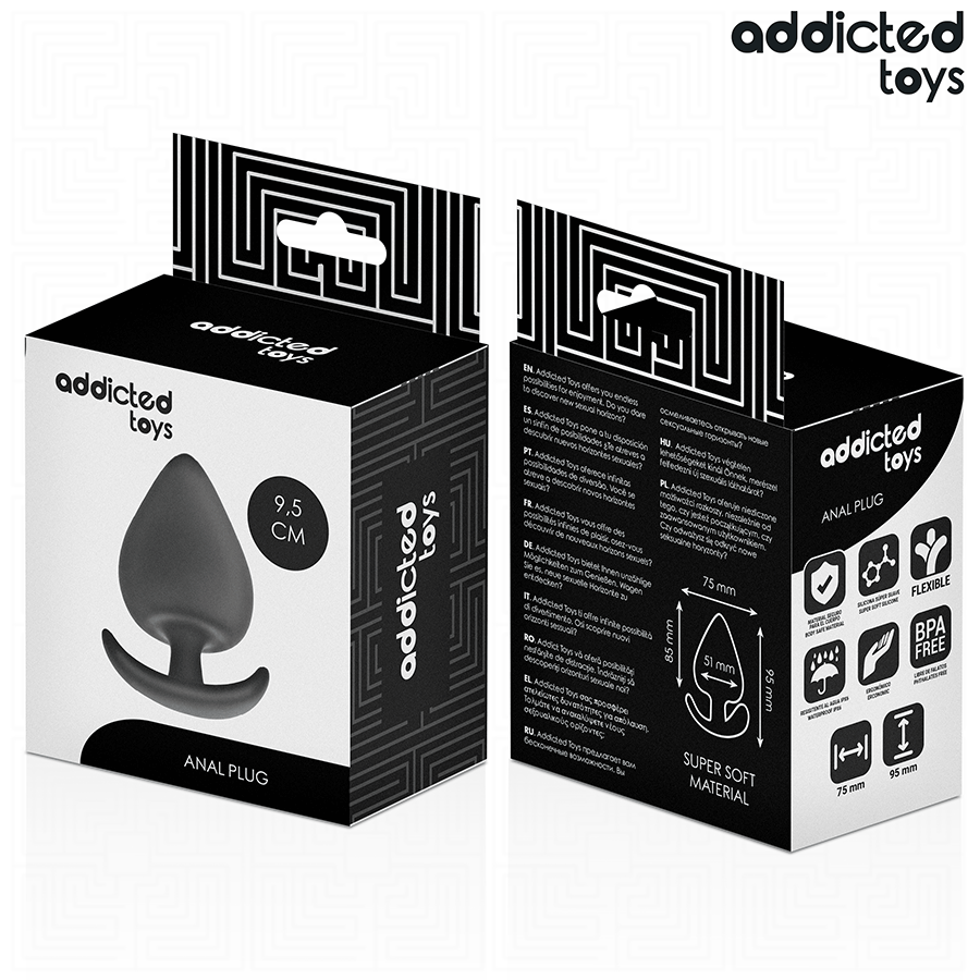 ADDICTED TOYS - PLUG ANAL TAILLE XL 9.5 CM – Image 7