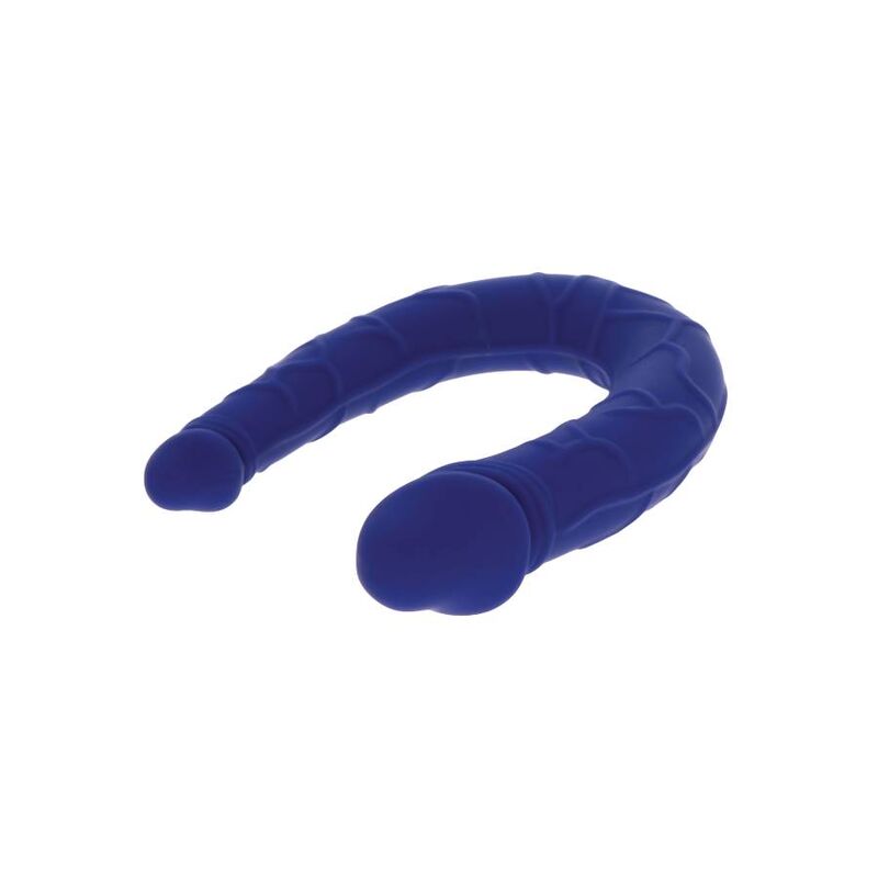 GET REAL - MINI DOUBLE DONG RÉALISTE BLEU – Image 7