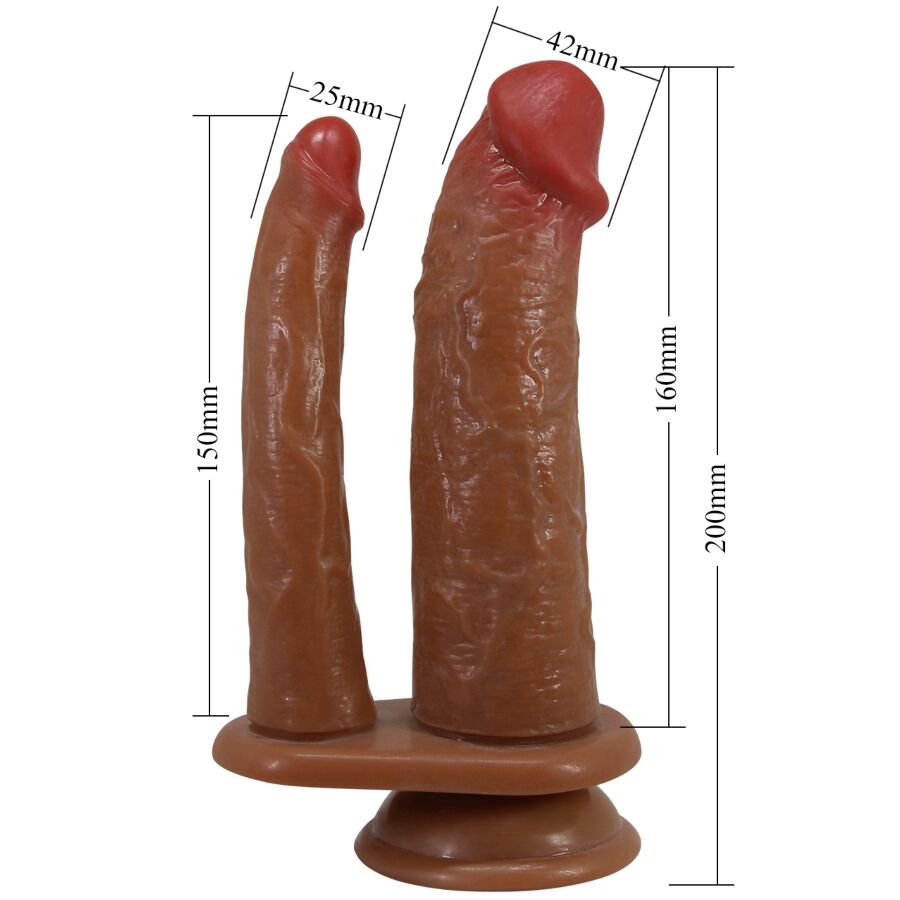 PRETTY LOVE - HULBERT DOUBLE GODE RÉALISTE AVEC VIBRATION MULATO – Image 7
