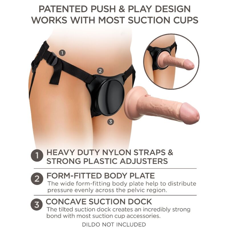 KING COCK - ELITE HARNAIS RÉGLABLE POUR DÉBUTANTS – Image 7