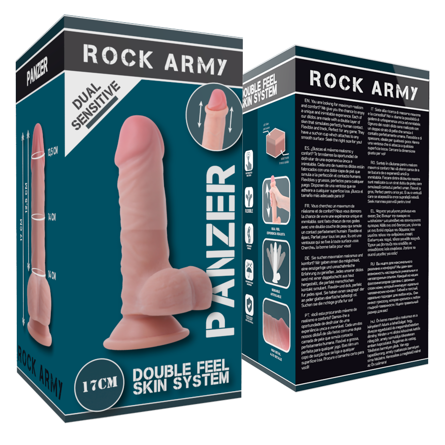 ROCKARMY - PANZER DOUBLE DENSITÉ 17 CM -O- 4.46 CM – Image 8