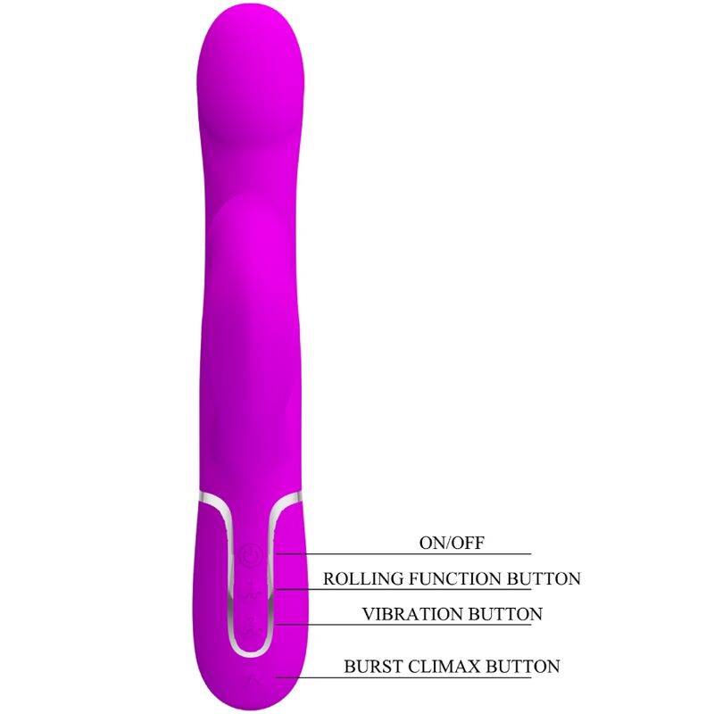 PRETTY LOVE - VIBRATEUR RABBIT PERLES VIOLET – Image 8