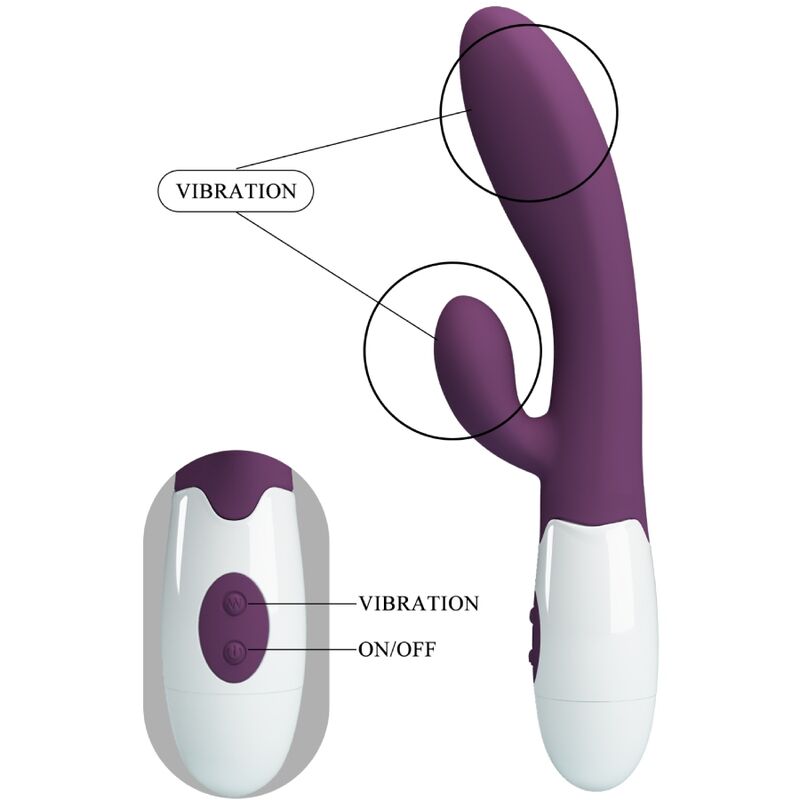 PRETTY LOVE - ALVIS VIBRATEUR RABBIT ET POINT G VIOLET – Image 8