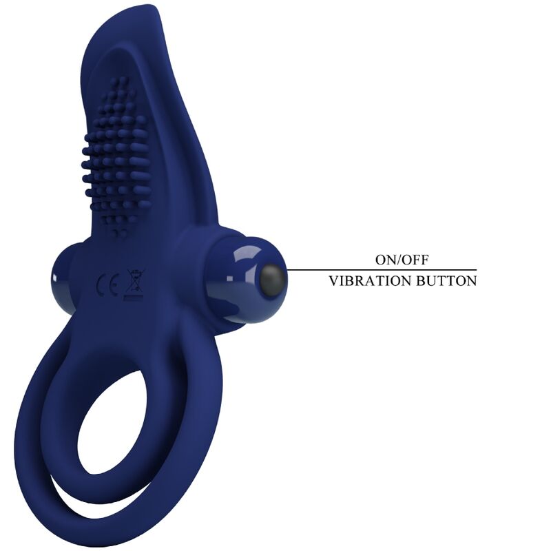 PRETTY LOVE - BRONSON BAGUE DOUBLE AVEC VIBRATION BLEU – Image 8