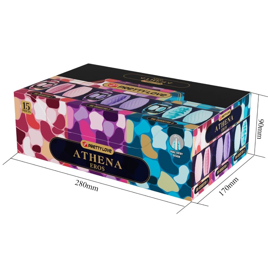 PRETTY LOVE - ATHENA EROS PACK 15 MASTURBATEURS MASCULINS DIVERS – Image 8