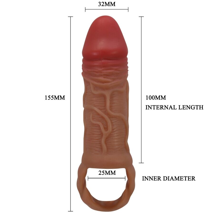 PRETTY LOVE - MANCHON PENIS PEIRRE 10 CM – Image 8