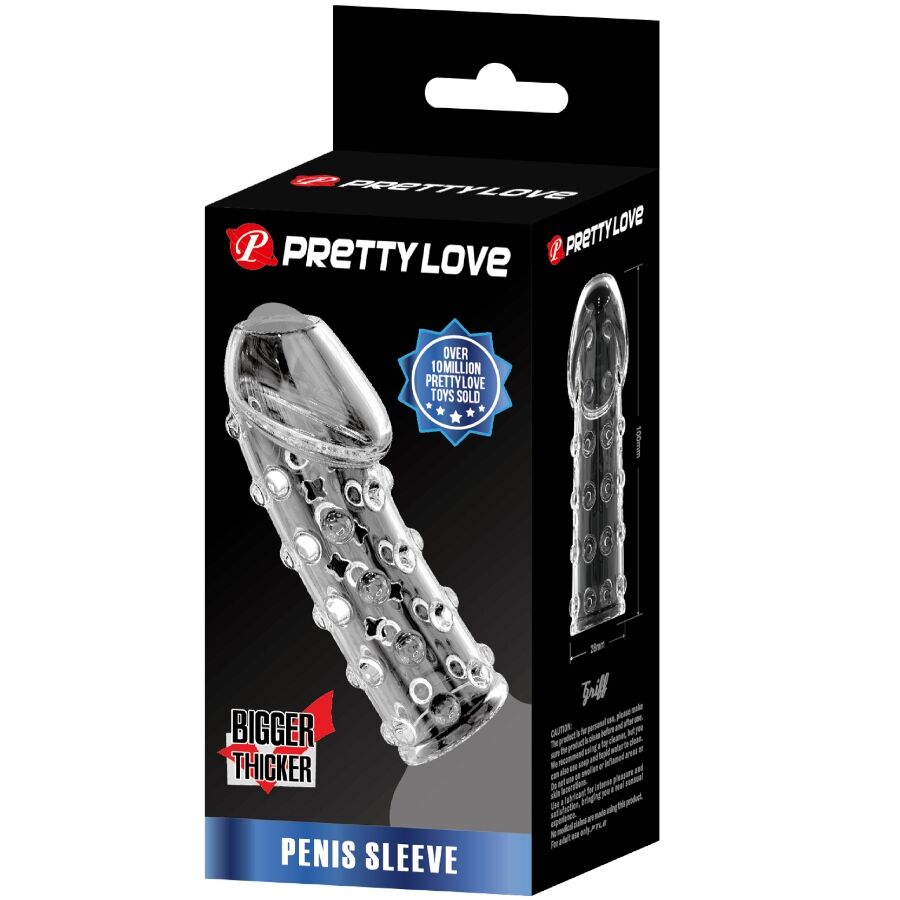 PRETTY LOVE - MANCHON DE PÉNIS SERRÉ ET VOLUMISANT TRANSPARENT – Image 8