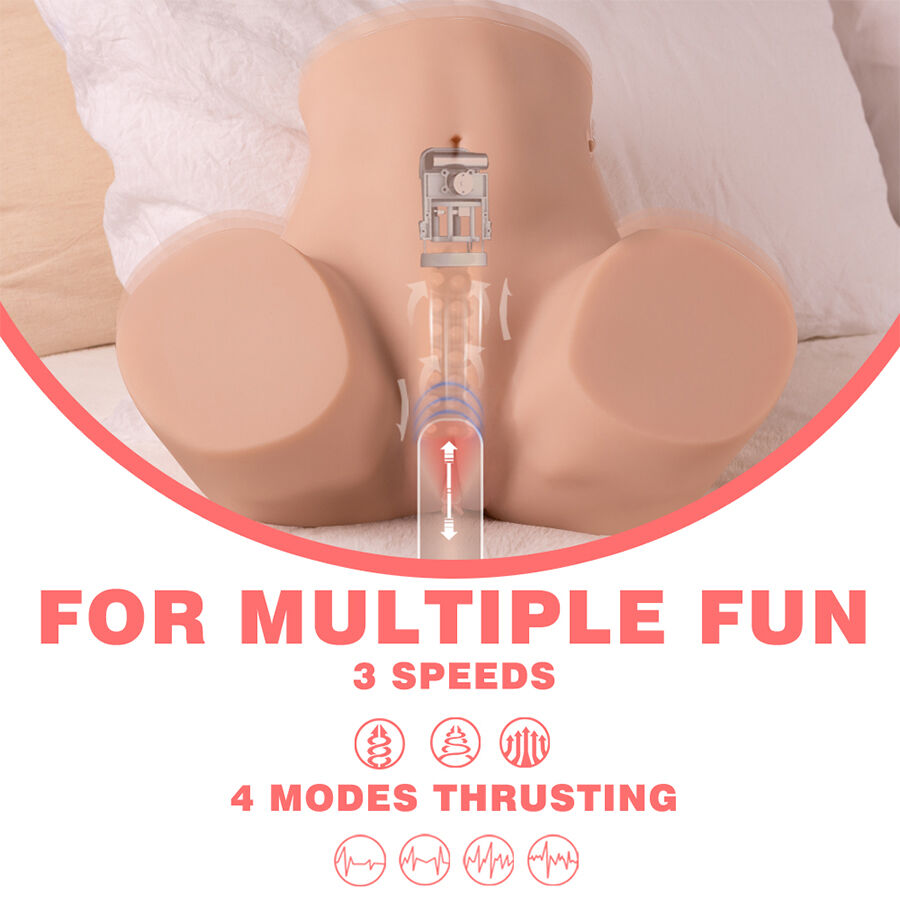 XISE - DANAE - Masturbateur vaginal réaliste avec vibrations multi-positions – Image 8