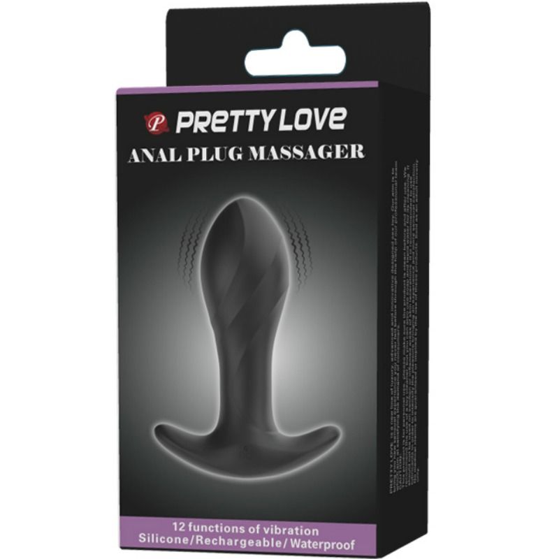 PRETTY LOVE - VIBRATEUR ANAL NOIR – Image 8