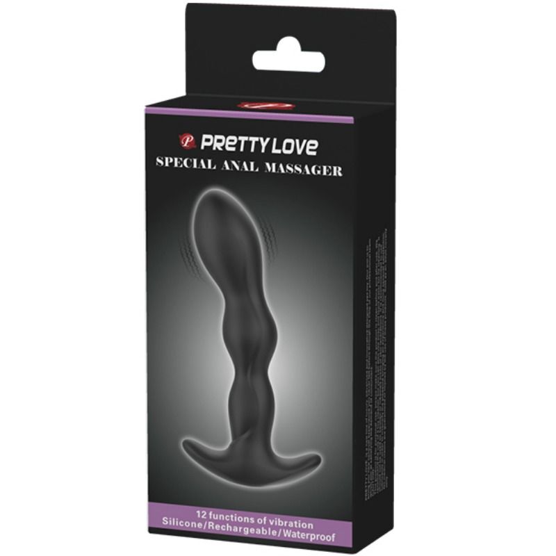PRETTY LOVE - MASSEUR ANAL 12 MODES DE VIBRATION – Image 8
