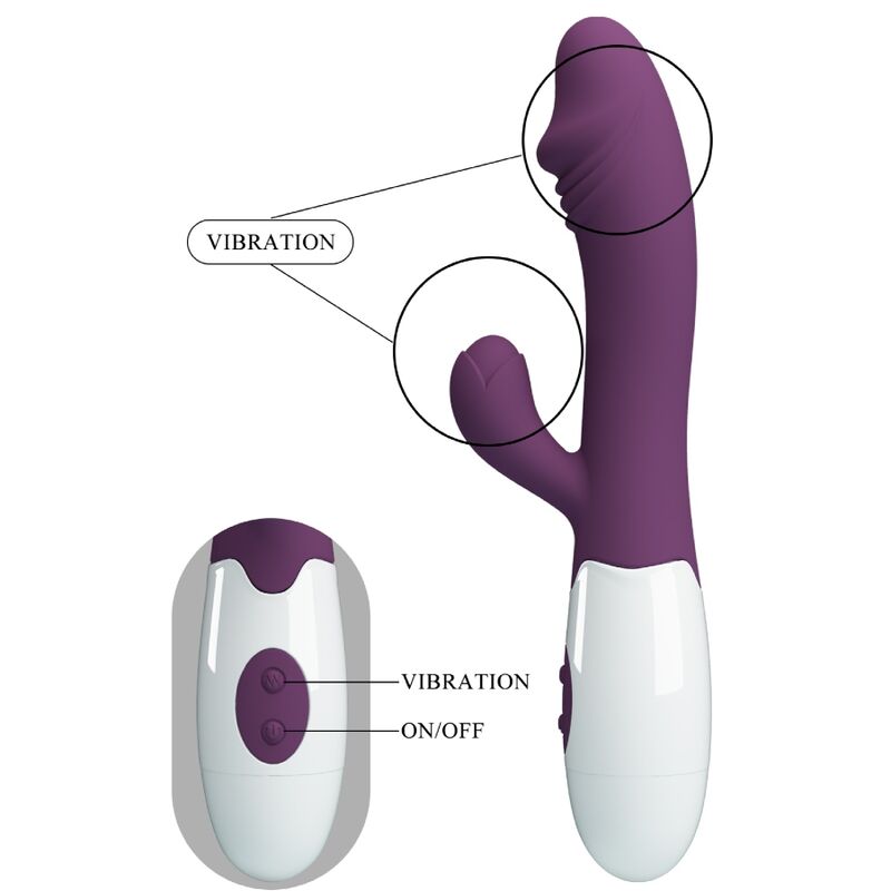 PRETTY LOVE - VIBRATEUR SNAPPY G-SPOT VIOLET – Image 9