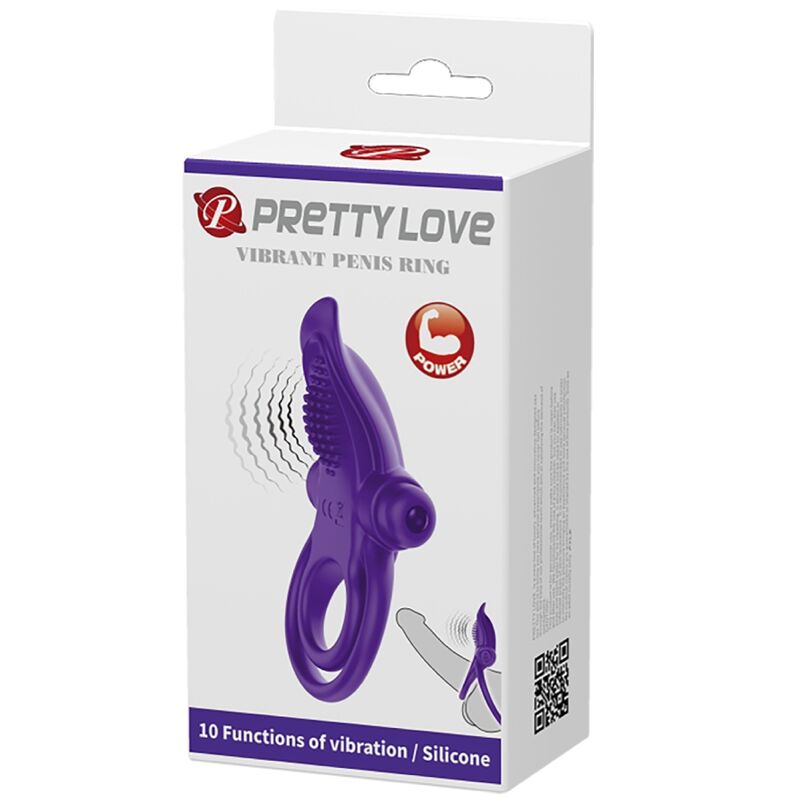 PRETTY LOVE - ANNEAU PÉNIS VIBRANT VIOLET – Image 9