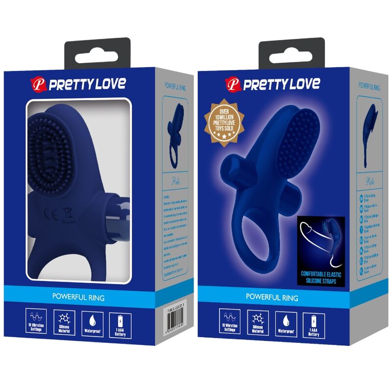 PRETTY LOVE - PALLE ANNEAU VIBRANT BLEU – Image 9