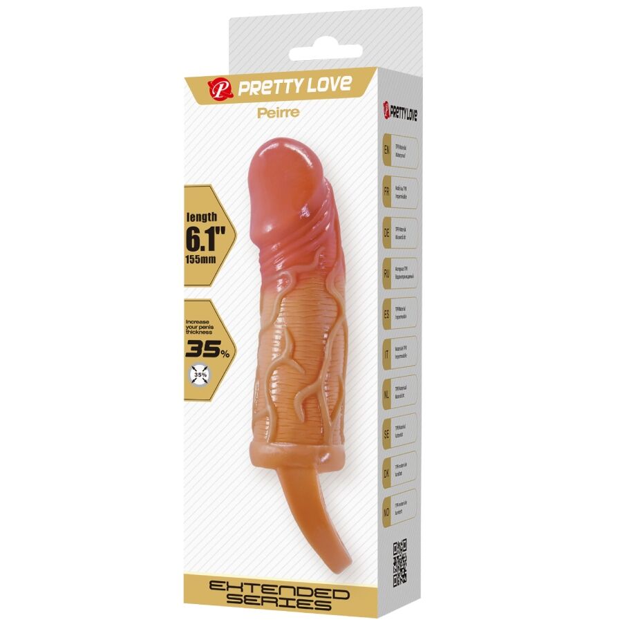 PRETTY LOVE - MANCHON PENIS PEIRRE 10 CM – Image 9