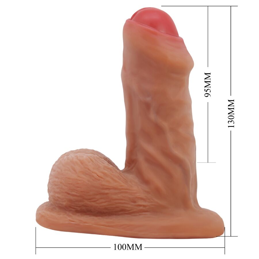 PRETTY LOVE - WARNELL GODE ULTRA RÉALISTE ET ÉLASTIQUE 9,5 CM MULATO – Image 9