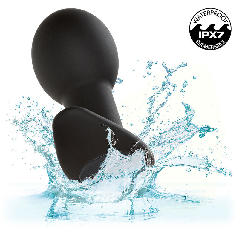 CALEXOTICS - ROCK BOTTOM PLUG ANAL 10 VIBRATIONS SILICONE NOIR – Image 9