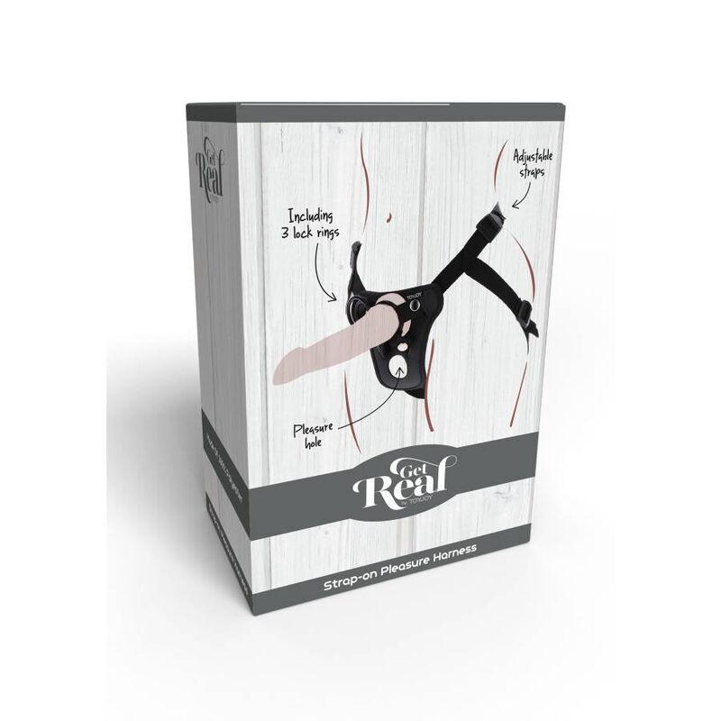 GET REAL - HARNAIS DE PLAISIR STRAP-ON NOIR – Image 9