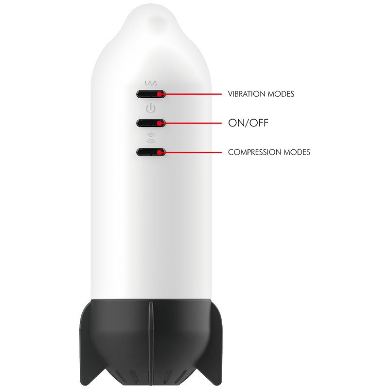 JAMYJOB - MASTURBATEUR ROCKET TECHNOLOGIE DE COMPRESSION DOUCE ET VIBRATION – Image 9