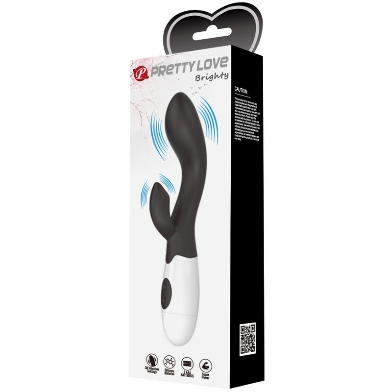 PRETTY LOVE - BRIGHTY VIBRATEUR POINT G NOIR – Image 9