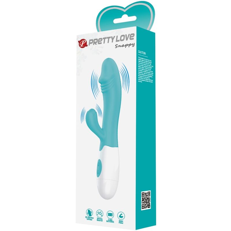PRETTY LOVE - VIBRATEUR SNAPPY G-SPOT VERT AQUA – Image 9