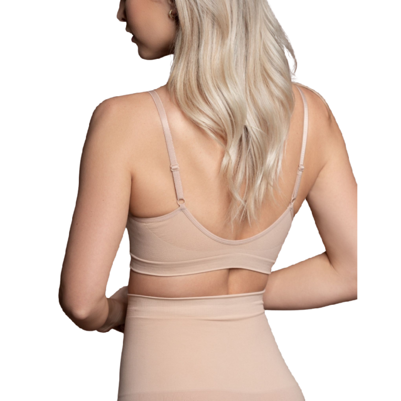 BYE-BRA - MEDIUM CONTROL SOUTIEN-GORGE SANS POINTS BEIGE TAILLE XXL – Image 2
