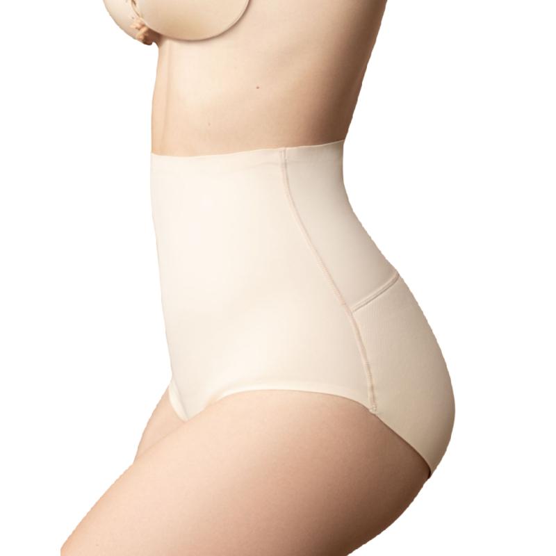 BYE-BRA - CULOTTE HAUTE AVEC REMBOURRAGE DES FESSES TAILLE L – Image 2