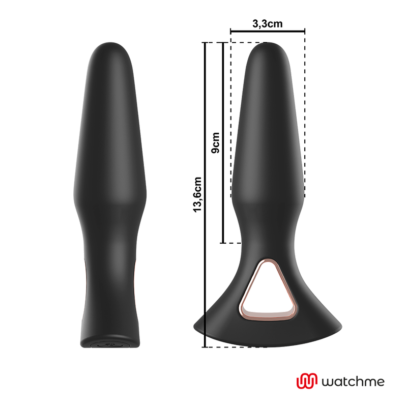 ANBIGUO - WATCHME VIBRATEUR TÉLÉCOMMANDE PLUG ANAL ALEXANDRU – Image 4