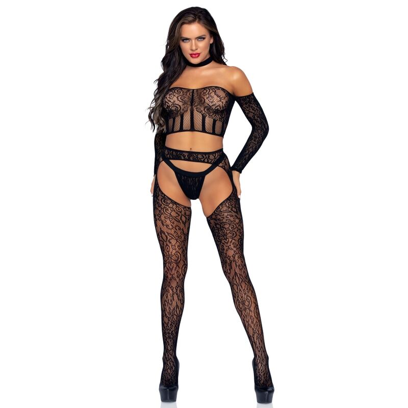 LEG AVENUE - ENSEMBLE TROIS PIÈCES TAILLE UNIQUE – Image 2