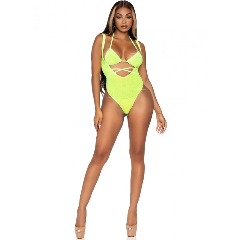 LEG AVENUE - HAUT DE BIKINI ET BODY TAILLE UNIQUE – Image 3