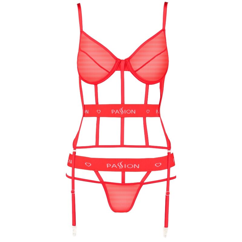 PASSION - CORSET KYOUKA ROUGE L/XL – Image 2