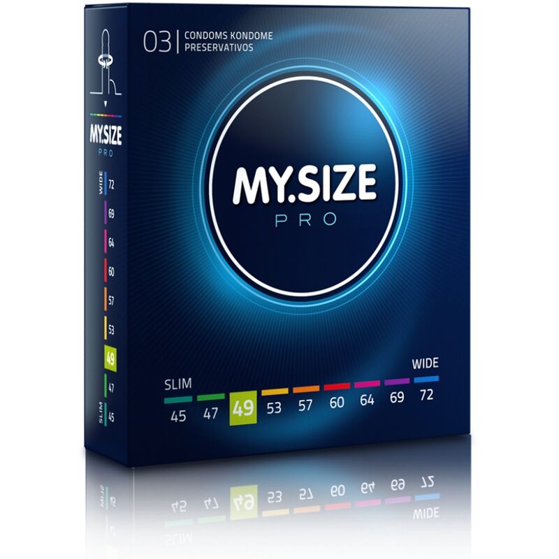 MY SIZE - PRO PRESERVATIFS 49 MM 3 UNITES – Image 2