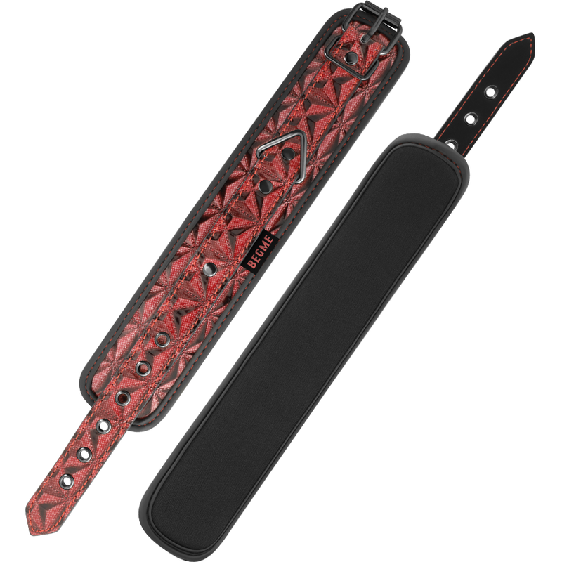 BEGME - MENOTTES PREMIUM ÉDITION ROUGE AVEC DOUBLURE EN NÉOPRÈNE – Image 7
