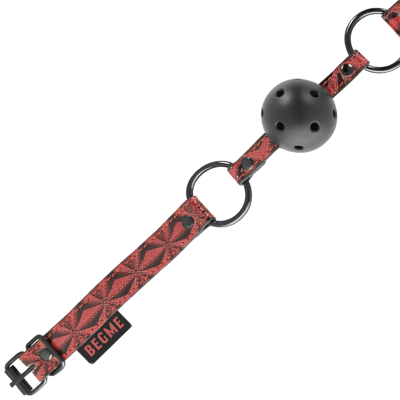 BEGME - MÂCHOIRE EN CUIR VÉGÉTALIEN ÉDITION ROUGE – Image 3